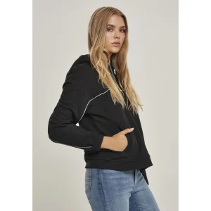 Nouveau 🤩 Mode- Lifestyle Femme Urban Classics Sweatshirt Femme Urban Classic Reflective NOIR 🎉 14