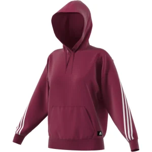 Meilleur prix ⭐ Fitness Femme Adidas Sweatshirt Femme Adidas Sportswear Future Icons 3-stripes ROUGE ✔️ 16