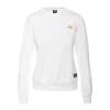 Offres ❤️ Fitness Femme Errea Sweatshirt Femme Errea Trend Round Neck BLANC ⭐ 13