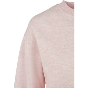 Le moins cher 👏 Mode- Lifestyle Femme Urban Classics Sweatshirt Femme Urban Classics Oversized Col Rond ROSE 🌟 16