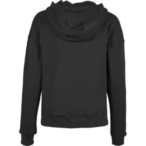 Meilleur prix ✔️ Mode- Lifestyle Femme Urban Classics Sweatshirt Femme Urban Classics Organic Terry Zip NOIR ⭐ 14