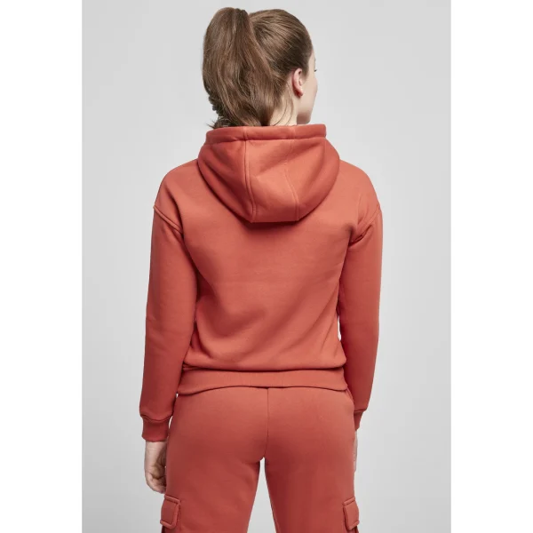 Meilleur prix 😀 Mode- Lifestyle Femme Urban Classics Sweatshirt Femme Urban Classics-grandes Tailles ROUGE ⌛ 3