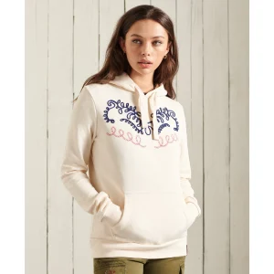 Les meilleures critiques de 🛒 Mode- Lifestyle Femme Superdry Sweat À Capuche Femme Superdry Bohemian Crafted BLANC 👏 14