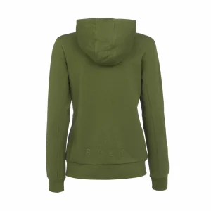 Sortie ✔️ Fitness Femme Errea Sweatshirt Zip Femme Errea Sport Fusion Side VERT 😍 6