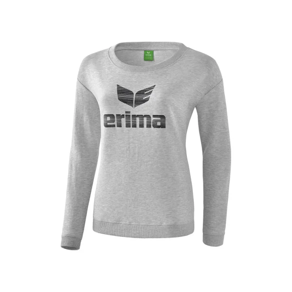 Grosses soldes ❤️ Fitness Femme Erima Sweat-shirt Femme Erima Essential NOIR 🎁 5