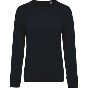 Nouveau ✔️ Mode- Lifestyle Femme Kariban Sweatshirt Femme Col Rond Kariban Bio BLEU 😍 6