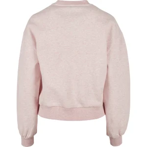 Le moins cher 👏 Mode- Lifestyle Femme Urban Classics Sweatshirt Femme Urban Classics Oversized Col Rond ROSE 🌟 14