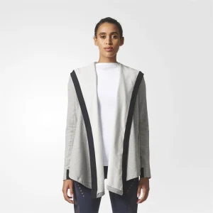 Meilleur prix ❤️ Mode- Lifestyle Femme Adidas Adidas Wrap Me Up Coverup GRIS 🔔 18