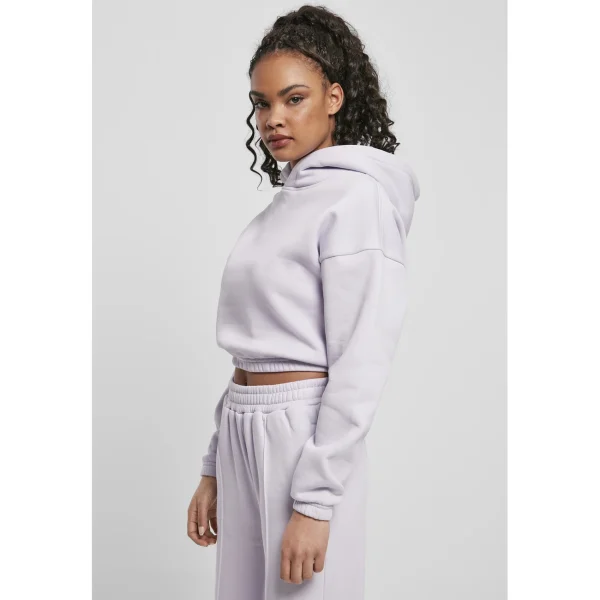 Grosses soldes ✔️ Mode- Lifestyle Femme Urban Classics Sweatshirt Femme Urban Classics Court Oversized VIOLET 🌟 5