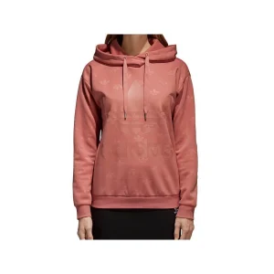 Meilleure vente 💯 Mode- Lifestyle Femme Adidas Adidas Hooded Sweat ORANGE 🔔 9