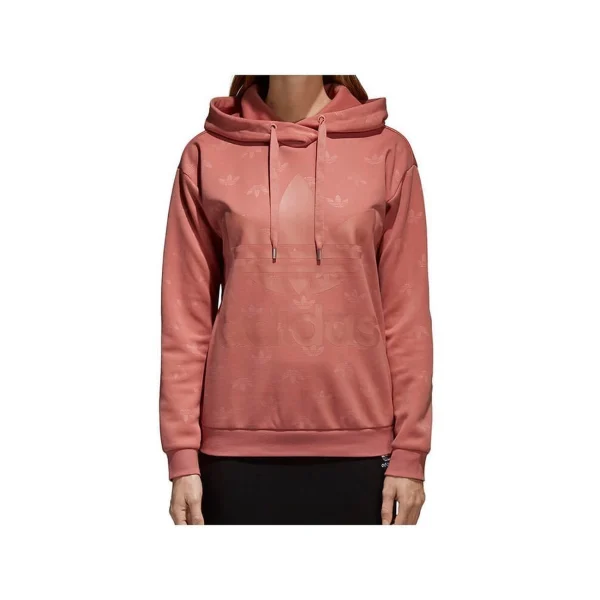 Meilleure vente 💯 Mode- Lifestyle Femme Adidas Adidas Hooded Sweat ORANGE 🔔 4