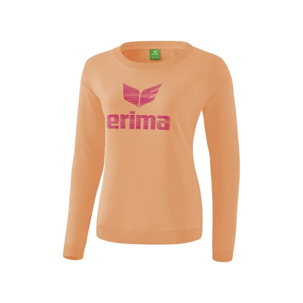 Grosses soldes ❤️ Fitness Femme Erima Sweat-shirt Femme Erima Essential NOIR 🎁 4