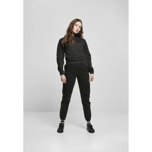 Remise ⭐ Mode- Lifestyle Femme Urban Classics Sweatshirt Femme Urban Classics Court Oversized-grandes Tailles NOIR 👏 14