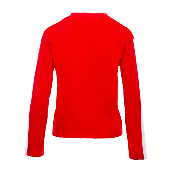 Promo 🤩 Fitness Femme Errea Sweatshirt Femme Errea Sport Fusion ROUGE 🤩 1