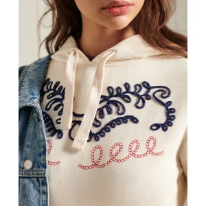 Les meilleures critiques de 🛒 Mode- Lifestyle Femme Superdry Sweat À Capuche Femme Superdry Bohemian Crafted BLANC 👏 18