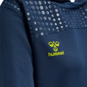 Grosses soldes 🔔 Fitness Femme Hummel Sweatshirt À Capuche Femme Hummel Hmllead Poly BLEU 🎁 12