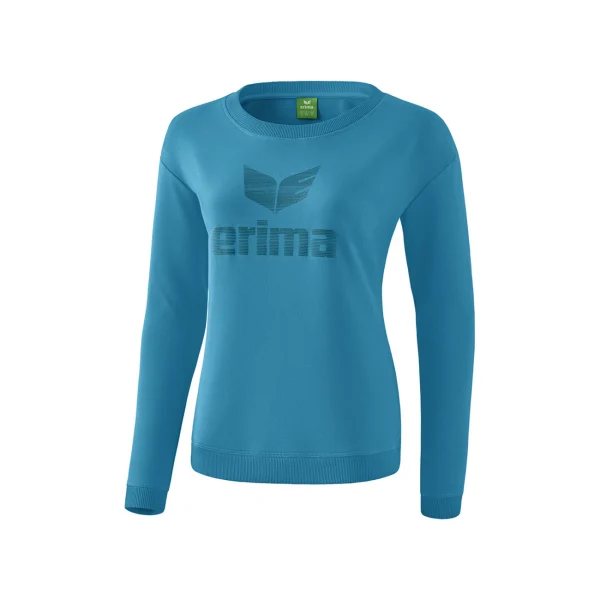 Grosses soldes ❤️ Fitness Femme Erima Sweat-shirt Femme Erima Essential NOIR 🎁 6