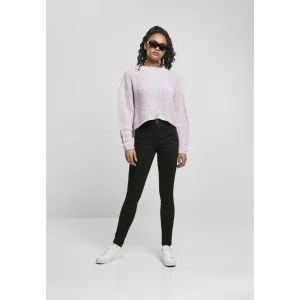 Grosses soldes 💯 Mode- Lifestyle Femme Urban Classics Sweatshirt Femme Urban Classics Wide Oversizeer VIOLET 💯 16