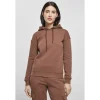 Grosses soldes 🎁 Mode- Lifestyle Adulte Urban Classics Sweatshirt Urban Classics Ladies Organic (grandes Tailles) MARRON 👍 22