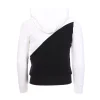 Top 10 🛒 Mode- Lifestyle Fille Reebok Sweat Zippé Noir/blanc Fille Reebok Diagonal NOIR 🤩 22