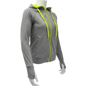 Coupon 🔔 Mode- Lifestyle Femme Adidas Performance Adidas Prime Fz Hoody S16367 GRIS 🥰 10