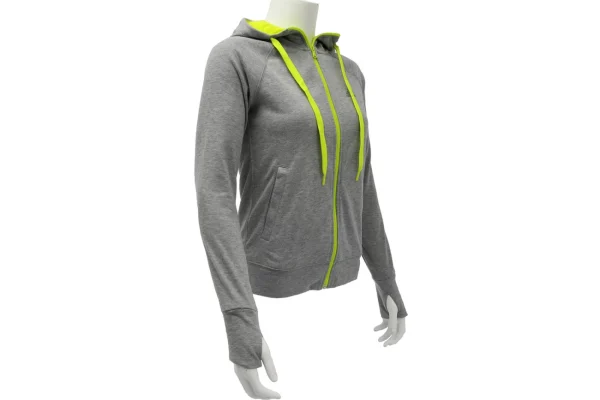 Coupon 🔔 Mode- Lifestyle Femme Adidas Performance Adidas Prime Fz Hoody S16367 GRIS 🥰 4