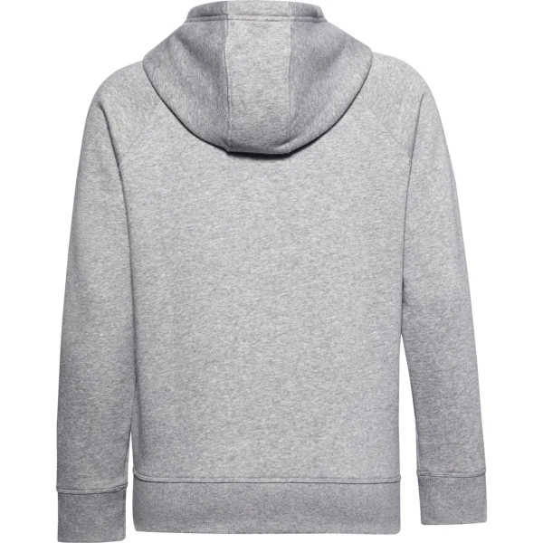 Meilleur prix 👏 Fitness Femme Under Armour Sweat À Capuche Femme Under Armour Rival Fleece Hb GRIS 👏 5