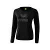 Grosses soldes ❤️ Fitness Femme Erima Sweat-shirt Femme Erima Essential NOIR 🎁 20