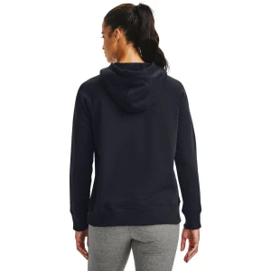 Grosses soldes 💯 Fitness Femme Under Armour Sweat À Capuche Femme Under Armour Rival Fleece Hb NOIR ✔️ 16