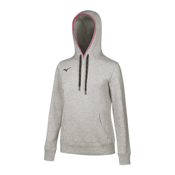 Promo 🎁 Fitness Femme Mizuno Sweatshirt Femme Mizuno GRIS 😍 1